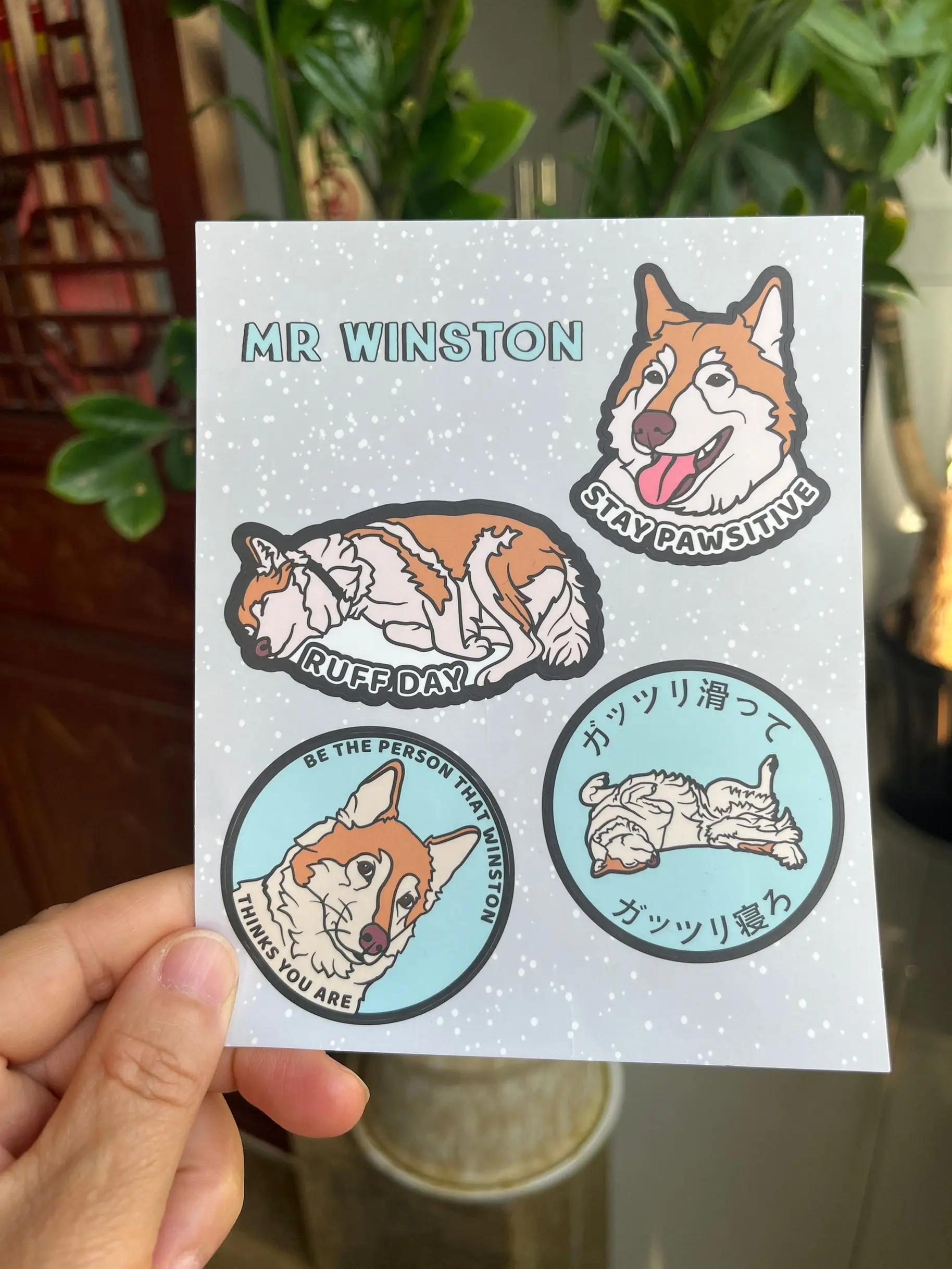 ADHESIVE STICKER SHEET