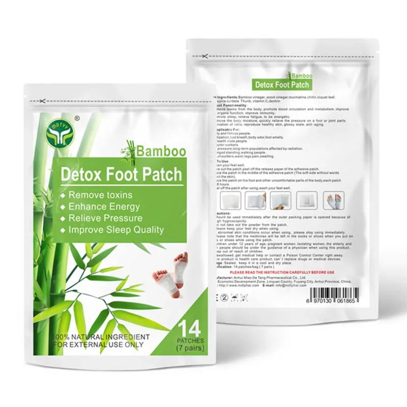 Best Selling Products Weight Loss Foot Patch Detox Original Haobloc Natural Gold Detox Foot Patch