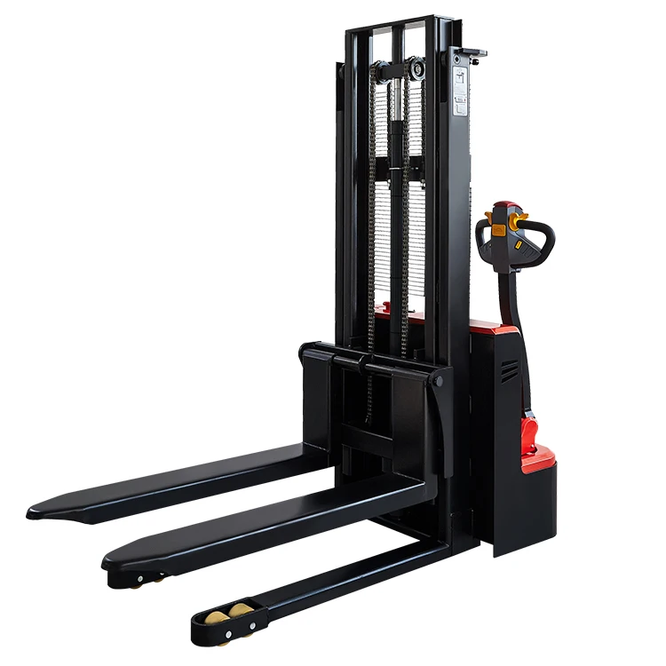 1000kg 3m Forklift Pallet Stacker diding brand 1500kg 2 Meters Full Electric Portable Mini Cargo Lifters