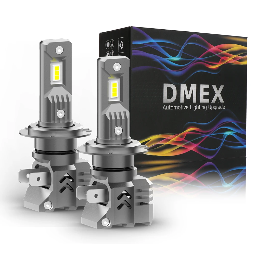 DMEX Wireless H1 H3 H7 H11 9005 9006 LED Headlight Bulbs Mini H4 LED Conversion Kits Hi Low Beam LED Light Headlamp