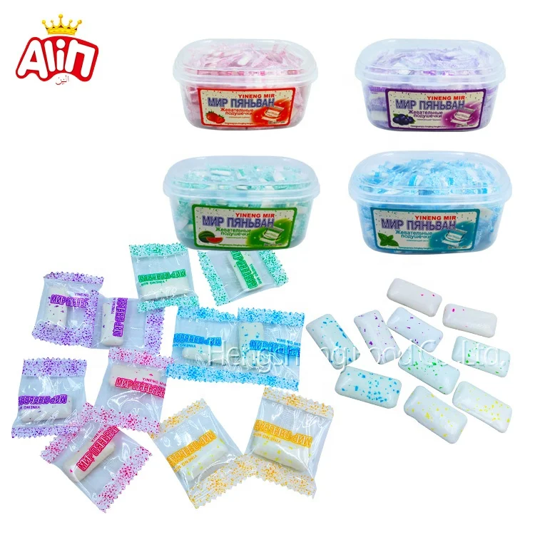 Поставщик конфет, дешевая жевательная резинка, лимонная мята, арбуз, клубника, виноград, ксилит, камедь