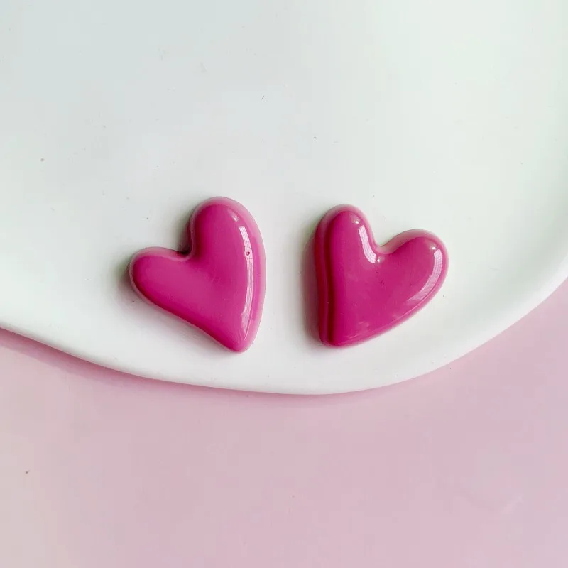 Crystal Fridge Magnet Heart Fridge Magnet Heart Shape Sublimation Fridge Magnet Cabochons Flat Back Crystals