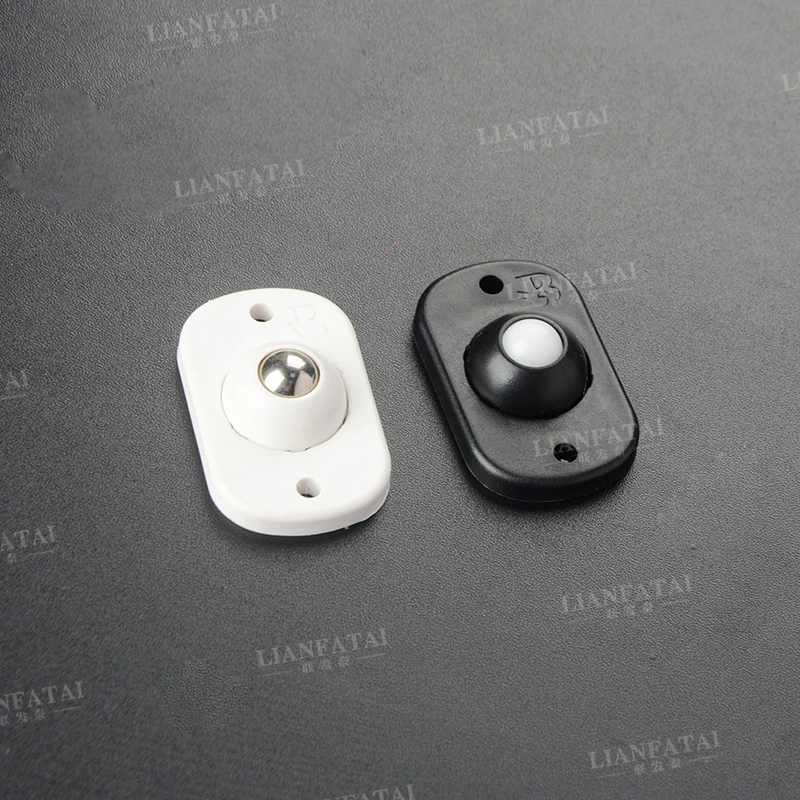 Universal Wheel Storage Rack with Small Wheels Household Bed Bottom Storage Box Wear-resistant Roller Adhesive Small Pulley