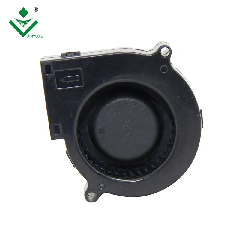 top sales 7530 big air flow volume silent 5V 12V 24V 48V centrifugal blower UL CE ROHS waterproof IP68 blower fan 75x75x30mm