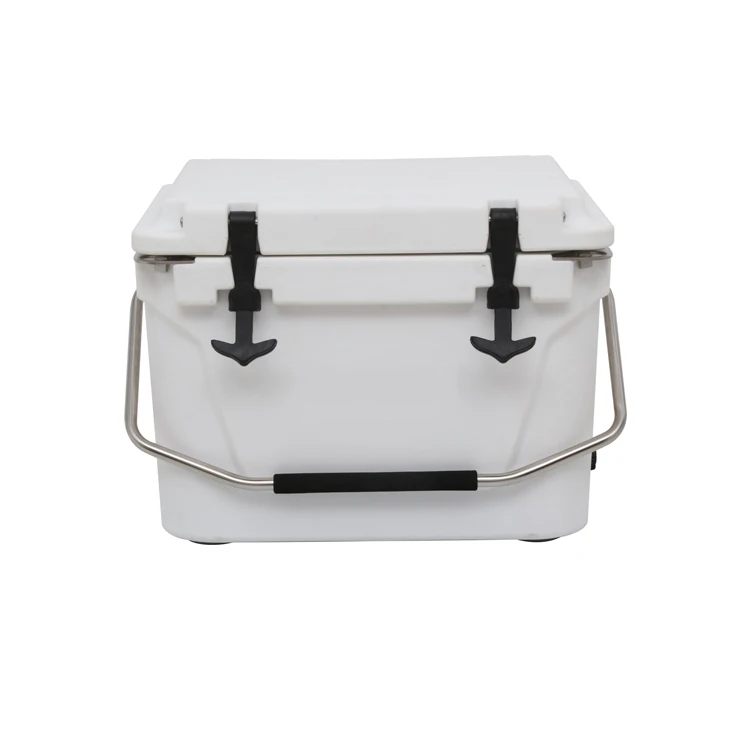 Best-selling classic white color 20QT   Cooler Box for solo camping fishing and hiking ice cooler box