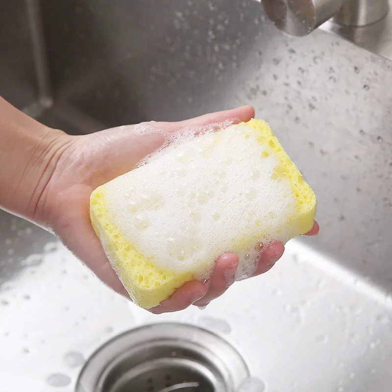 Natural Biodegradable Cellulose Sponge Dish Washing Cleaning Sponge Scouring Pad