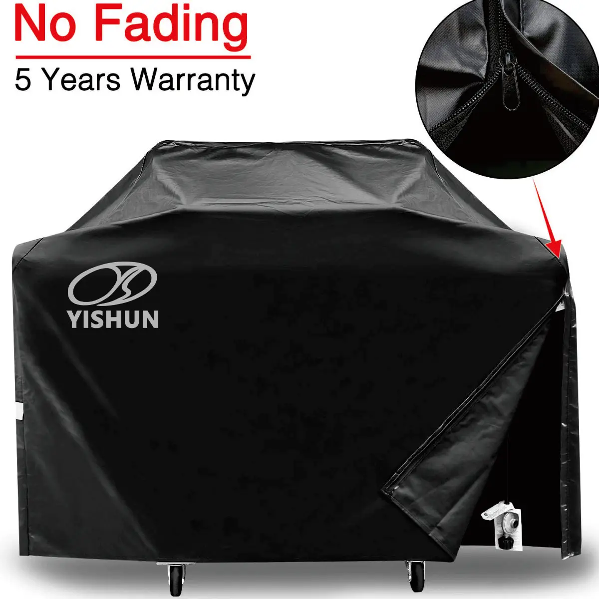 Heavy Duty 3 Layers Fabric Barbecue Protection Dust Waterproof Outdoor BBQ Grill Cover