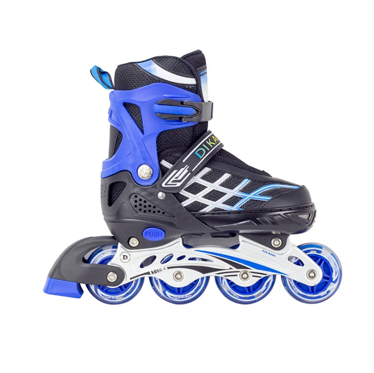 New technology detachable inline skates cheaper shipping cost LED 4 wheels inline roller quad skates old fashioned roller skates