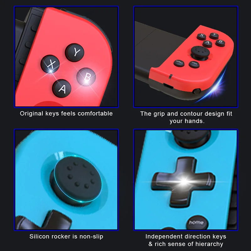 2021 Беспроводной металлический игровой джойстик для Nintendo Switch контроллер телефона Android ПК геймпад