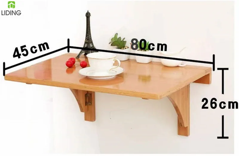 Wall-mounted Folding Table Bedroom Dining Wall-mounted Mini Coffee Table