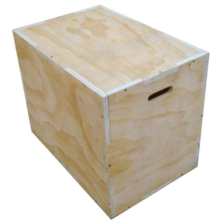 Fitness Wood Plyometric Jump Box 3 in 1 Wood Plyo Box For Exercise Training