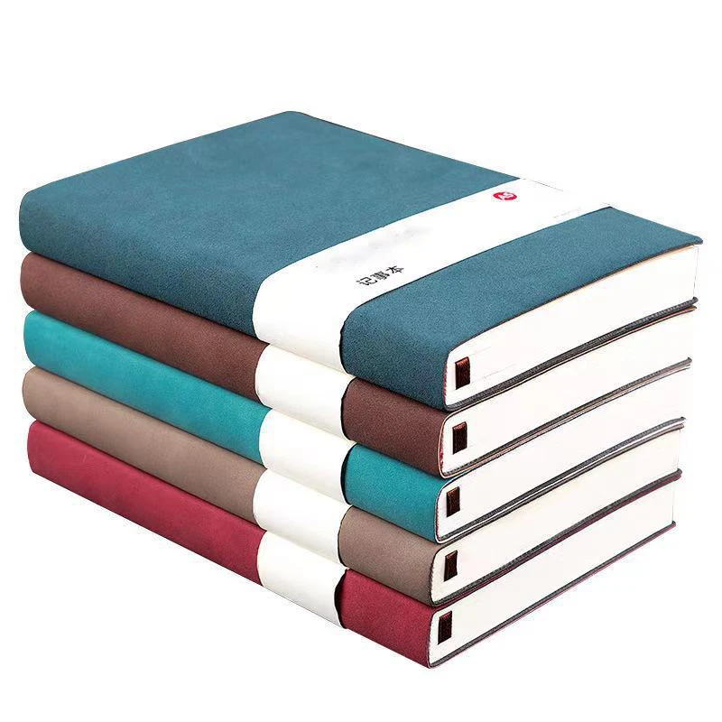 JX37 Hardcover Diary Custom Logo Journal Book Printing Leather Agenda Monthly Weekly Planner Notebook