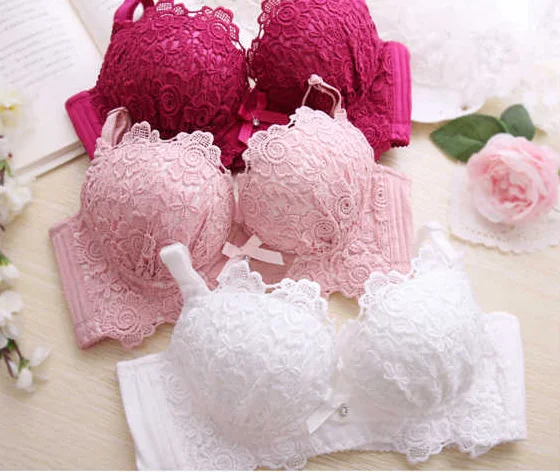New Style Women Lady Sexy Underwear Transparent Young Beautiful Girls Bra Panty Set