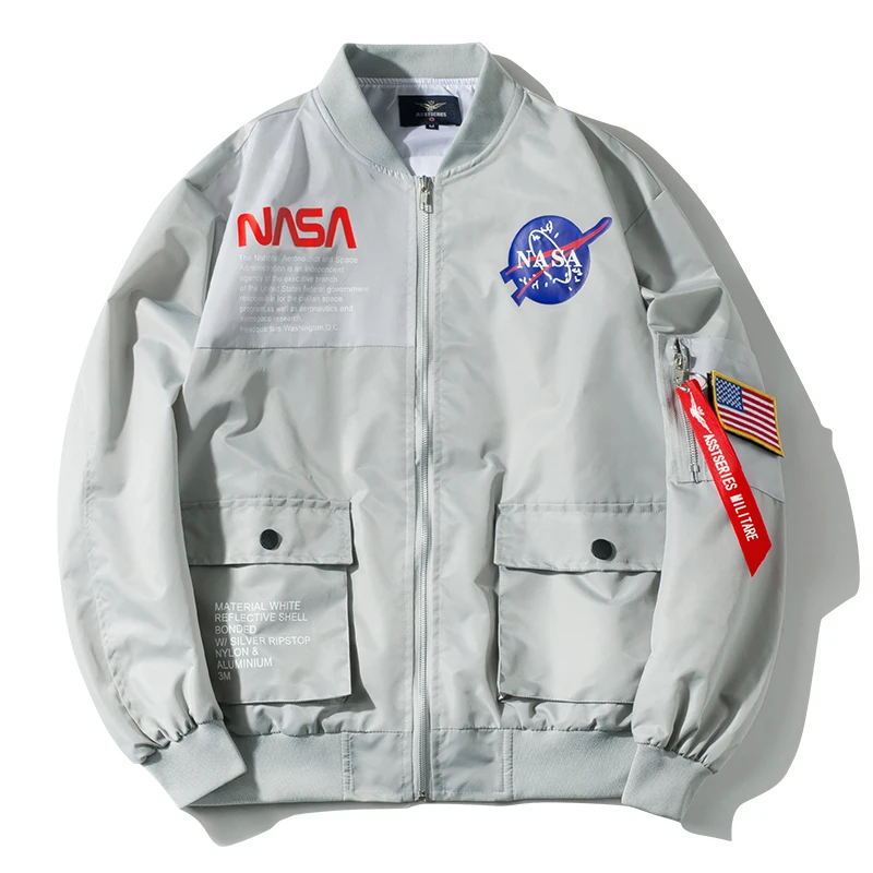 Latest Design Baseball Jacket Men Nasa Jackets with Plus Size Winter Thick Everyday Coat Sports Jacket