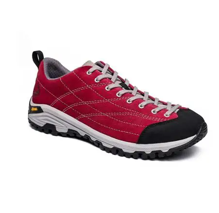 Men low cut waterproof suede leather trekking hiking shoes