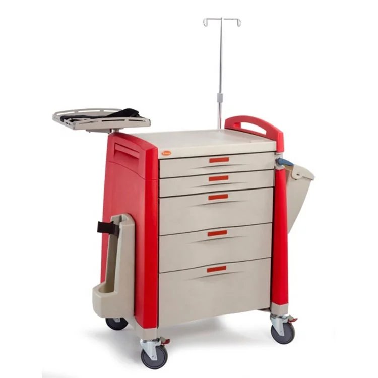 
BETTER High Quality Hospital Medical Cart medical cart trolley Plastic Emergency medical trolley cart  (62046468088)