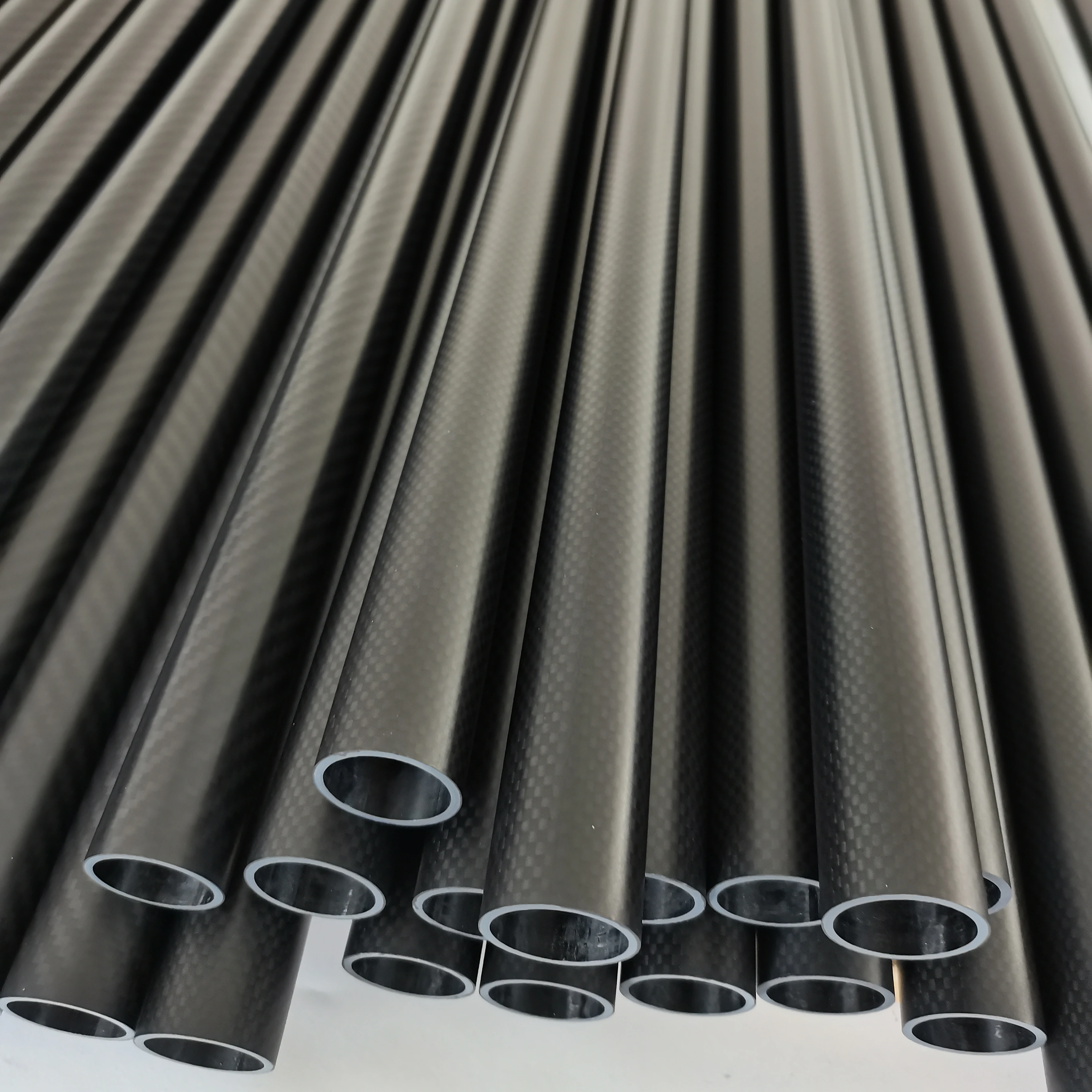 foam filled Carbon Fiber Pool Cue Shaft,forged 3k Carbon Billiards Shaft,Carbon Fiber Taped Tube