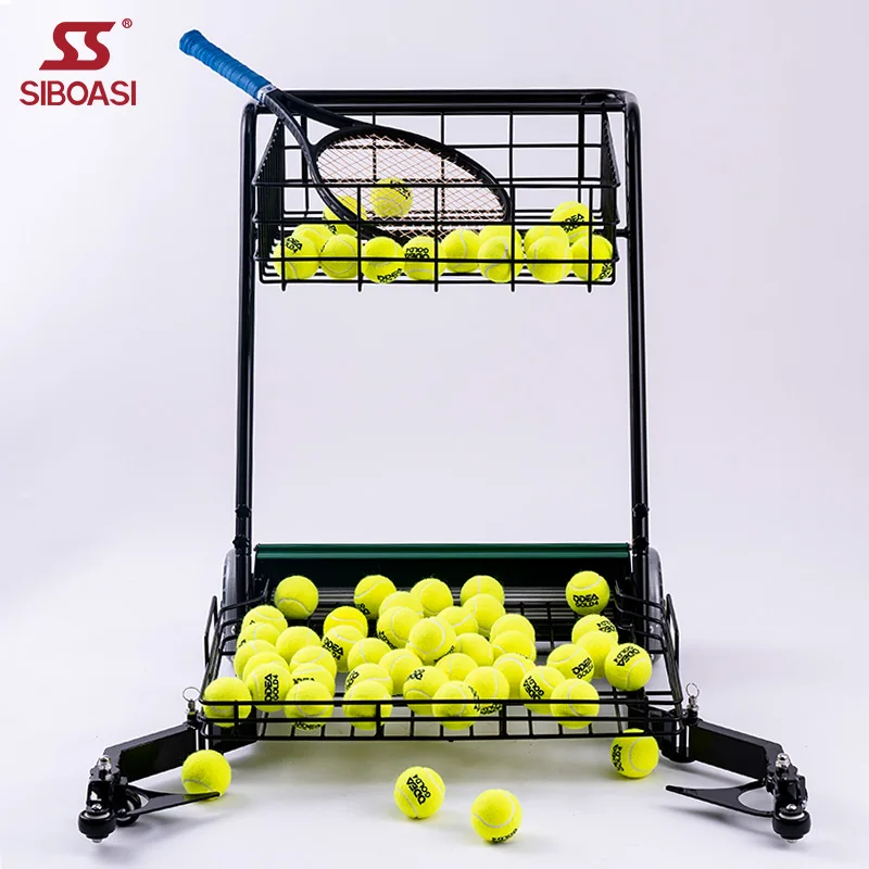 SIBOASI factory hotsale automatic tennis picker tennis ball picking machine S705T