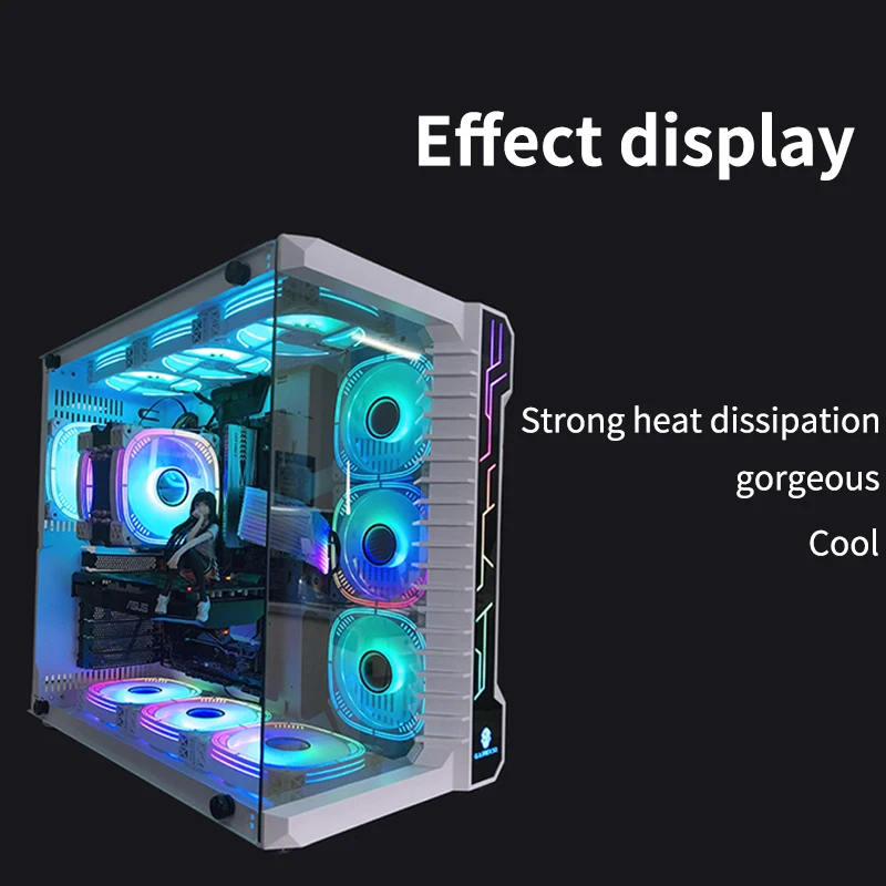 Охлаждающий вентилятор для корпуса 12 см розовый белый Aura Sync 5v Argb Rgb
