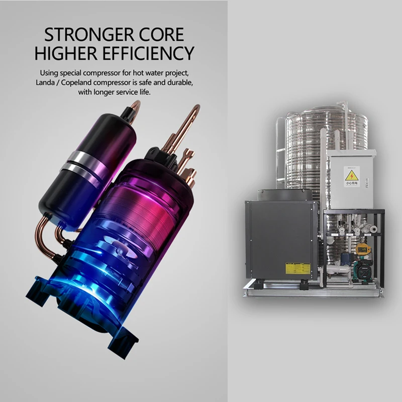 MIKEE GuangZhou monoblock heat pump hot water tank water heater