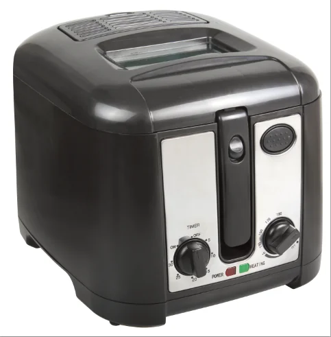 2.5L для домашнего использования с фиксированным горшок пластиковый фритюрница с двумя решетками бесплатных запасных частей регулируемый термостат фритюрницы бытовые 1 круглый год по ограничению на использование опасных материалов в производстве