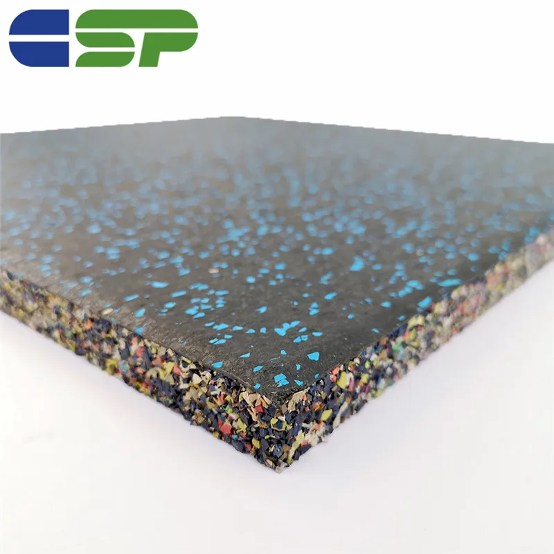 Резиновая плитка для фитнеса