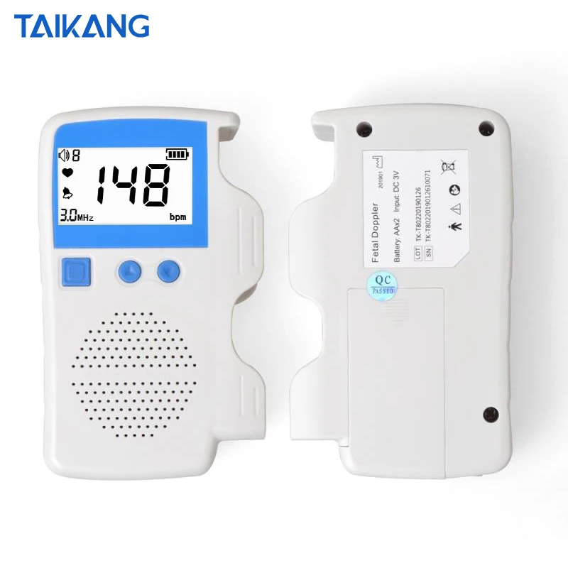 Карманный аппарат с большим экраном цифровой ультразвуковой монитор фетального сердца допплер для беременных