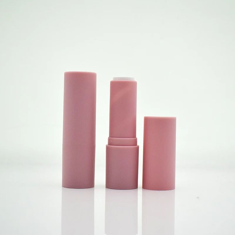 Soft Touch Matte Eco-friendly Cylinder Cosmetic Lipstick Tube Container Packaging 12.7MM Cup size