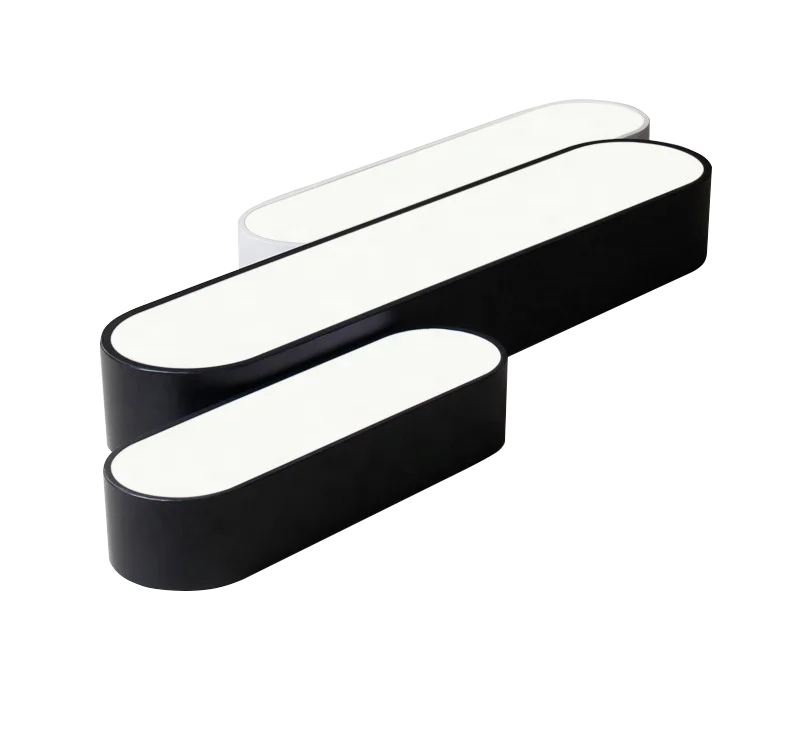 China 36w surface mounted aluminum profile interior simple decoration led strip light linear