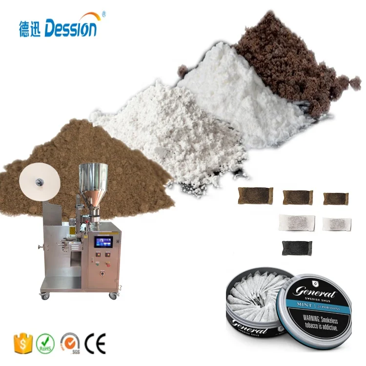 Высокая скорость заводская цена автоматическая маленькая Саше snus Порошковая упаковочная машина