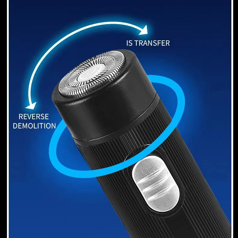 Pocket Size USB Rechargeable Wet and Dry Men Razor Painless Mini Portable Electric Shaver