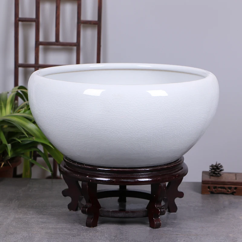 Керамический горшок для рыбы Jingdezhen с