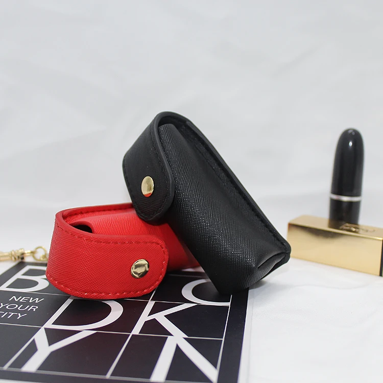 Lipstick shape pouch cosmetic bag for women factory wholesale 2021 newest