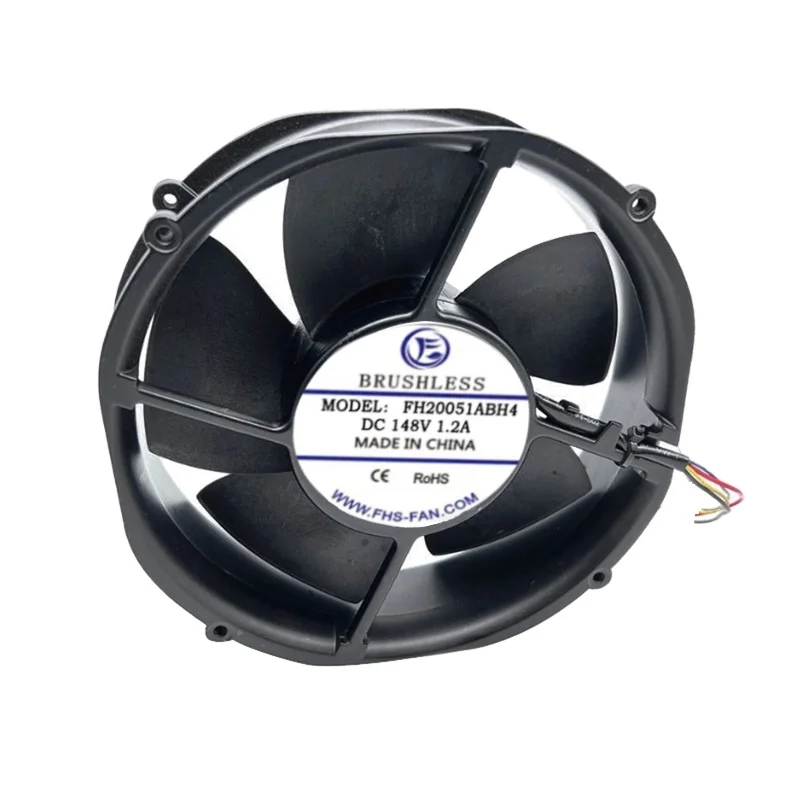20053 200mm Dc Axial Exhausted Cooling Fan 24v 48v 200x200x53mm Pwm Ventilating Axial Flow Fan