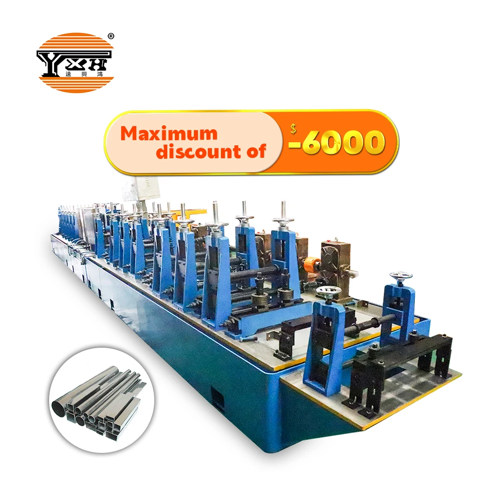 Automatic Steel Round Pipe Production Line Metal Tube Making Machine Manufacture