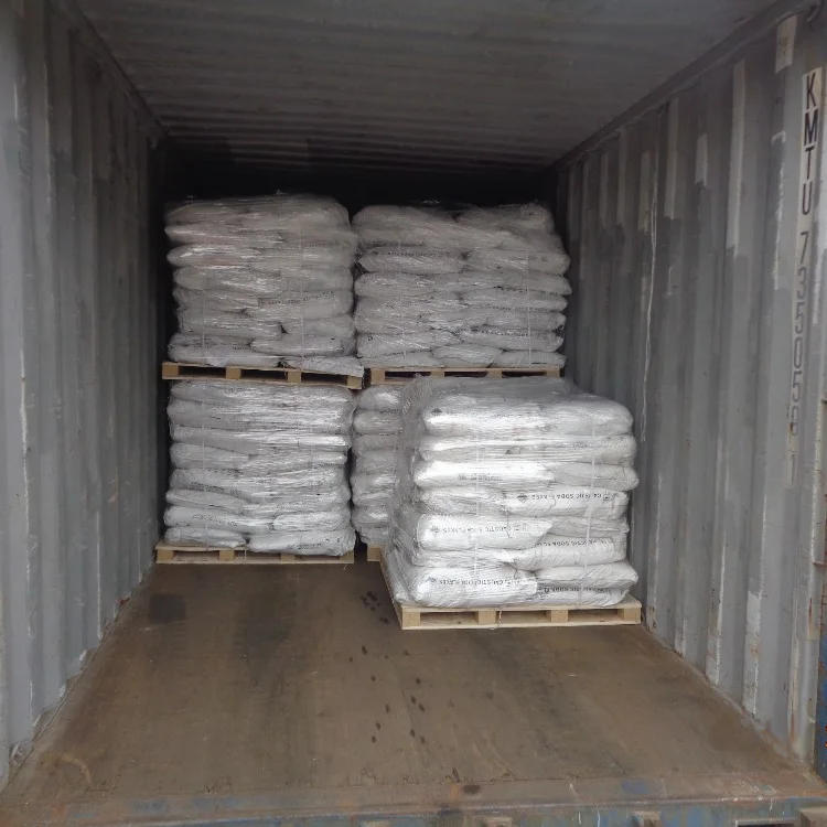 Industrial Grade Factory High Purity 99% White Soda Flakes Caustic Hydroxide Potassium