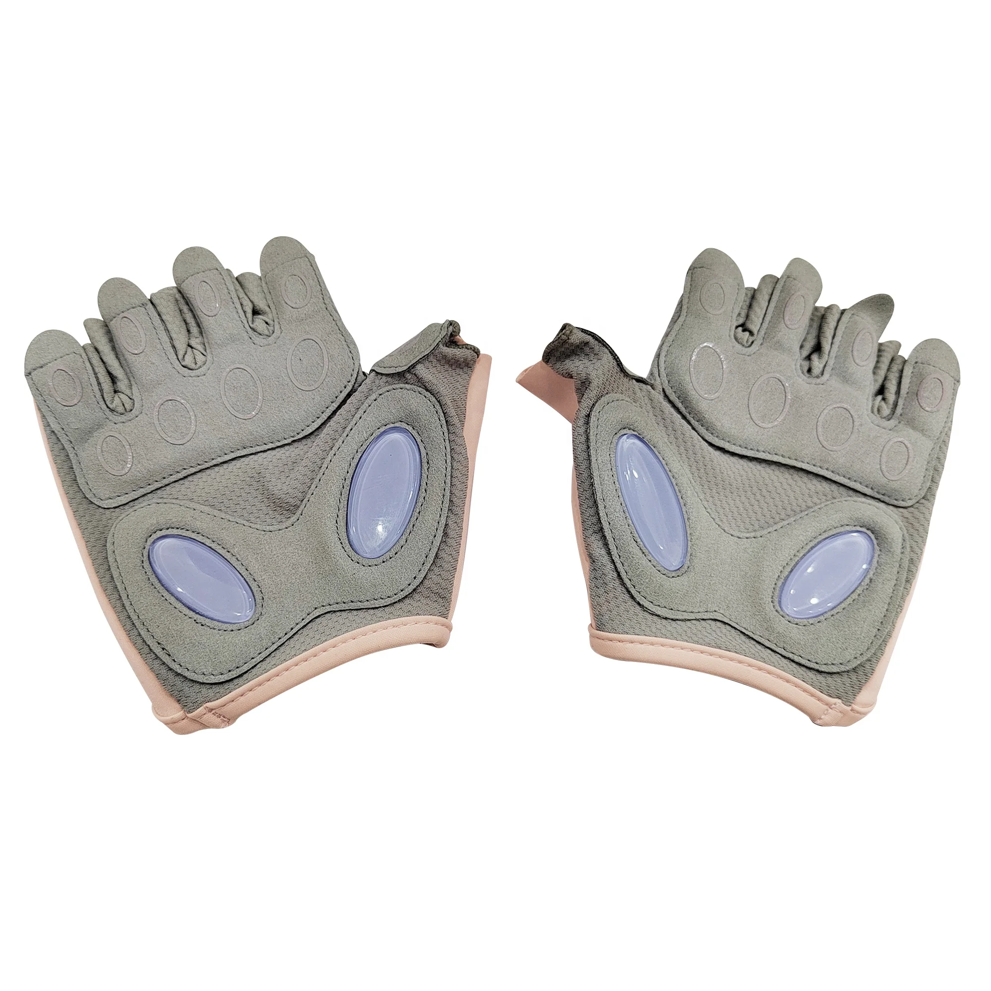 Non-Slip Yoga Exercise Half Finger Men Women Professional Fitness Gloves Power Weight Lifting Hand Protector Cycling accessory