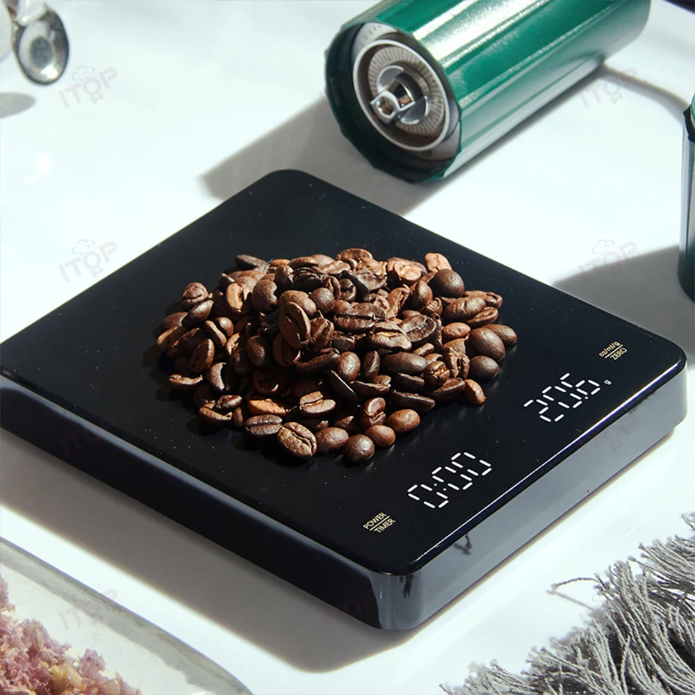 2024 New Arrival Smart Airfresh App Food Nutrition Electronic Digital Weighing Bluetooth Kitchen Food Scale Coffee Scale