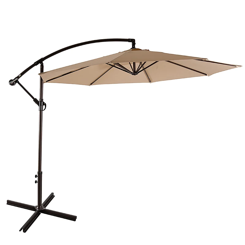 Cantilever Hanging Patio Umropela & Bases Banana Windprooutdoor Chairroof Garden Umbrella Furniture Modern for Outdoor Outdoor