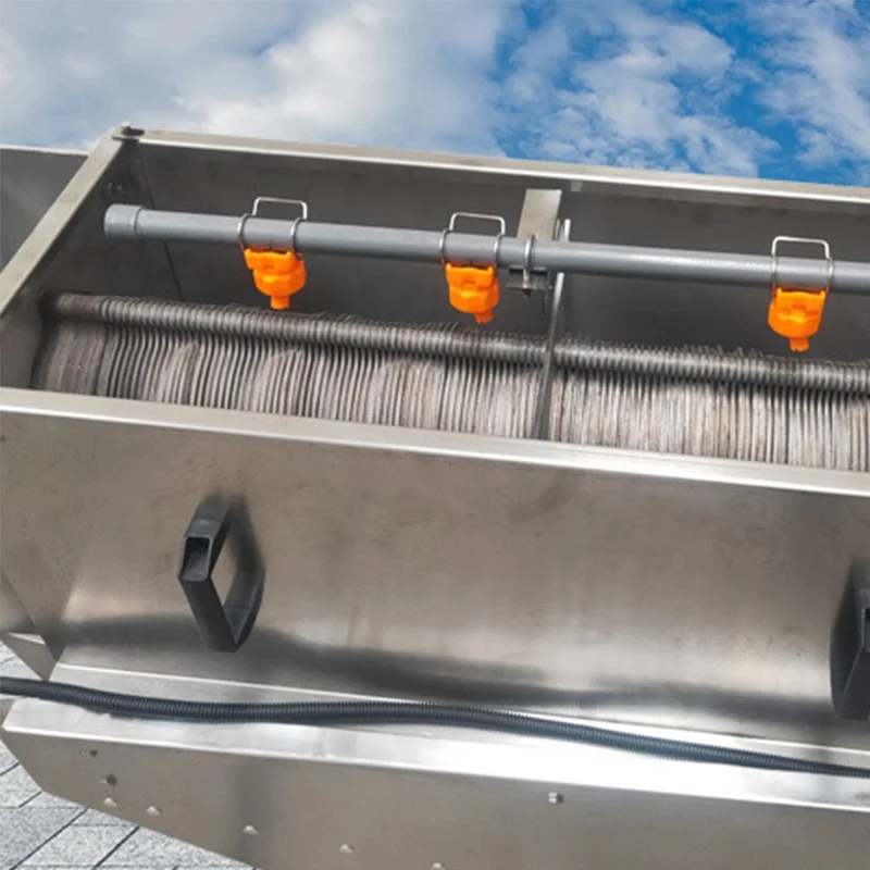 High Quality Volute Type Stacked Screw Snail Press Filter Sludge Dewatering Machine For Mechanical Wastewater Treatment