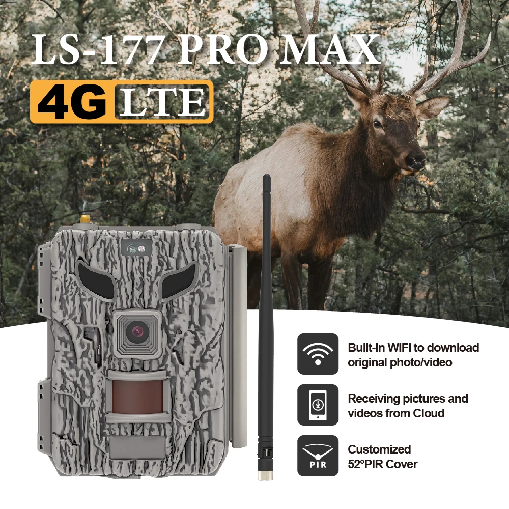 L-SHINE Camera For Hunting 720P Motion Wildlife Outdoor Security Wireless Infrared Digital Game Night Vision Hunting Camera