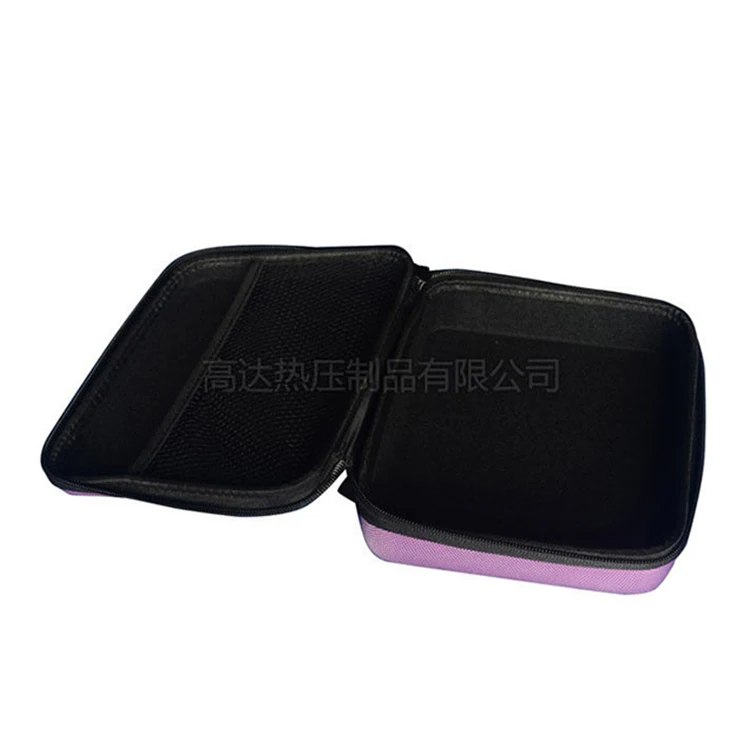 Custom Portable Travel Shockproof Durable Hard Zipper Box Bag Carrying EVA Case