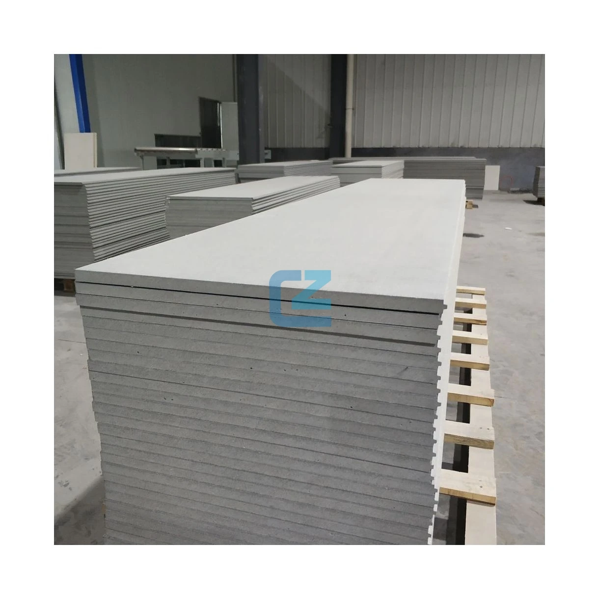 8/10/12 mm 4x8 inch Magnesium Oxide Board For Sip Panel Mgo Sandwich Panel  with 4 Layer Fiberglass Mesh