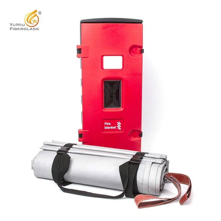 Factory Direct sale 6 x 9 m car anti fire blanket with Cheap price