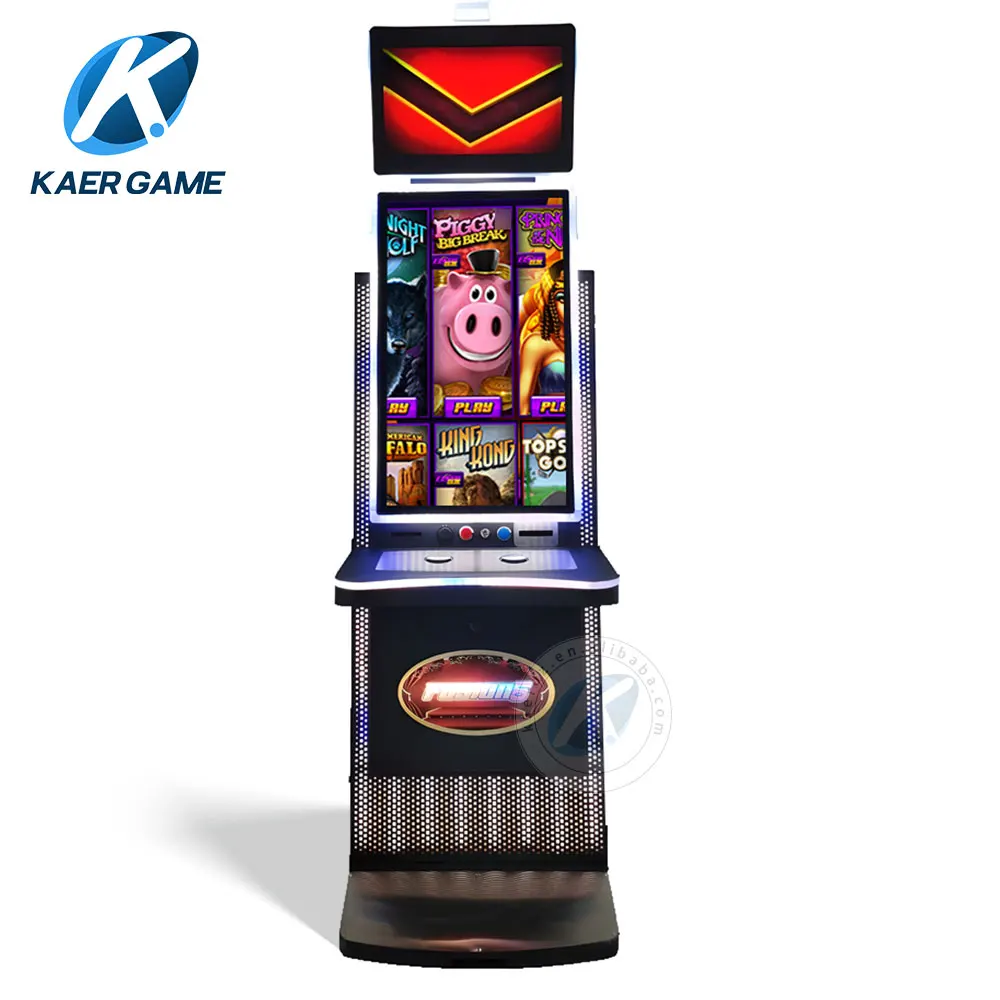 Professional Skill Game Machine 32/43 Inch Touch Screen Vertical Arcade Cabinet Super Lock