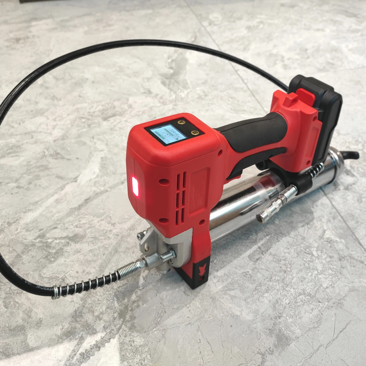 Пистолет-смазка Аккумуляторный Электрический с ЖК-дисплеем 140 PSI 21