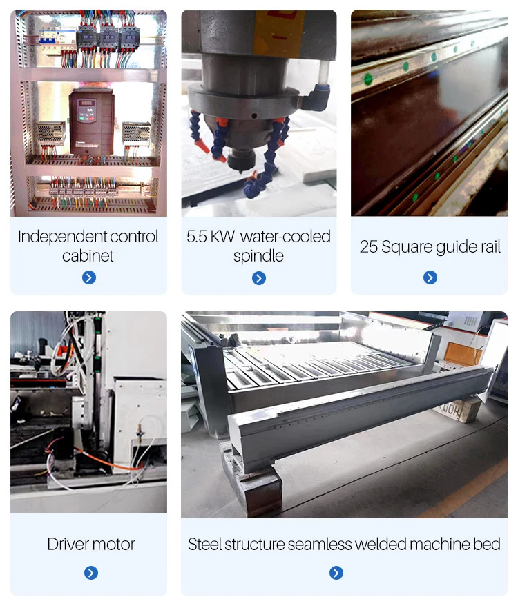 Good quality  3 axis cnc router 1325 3d stone carving marble granite cutting engraving machine price