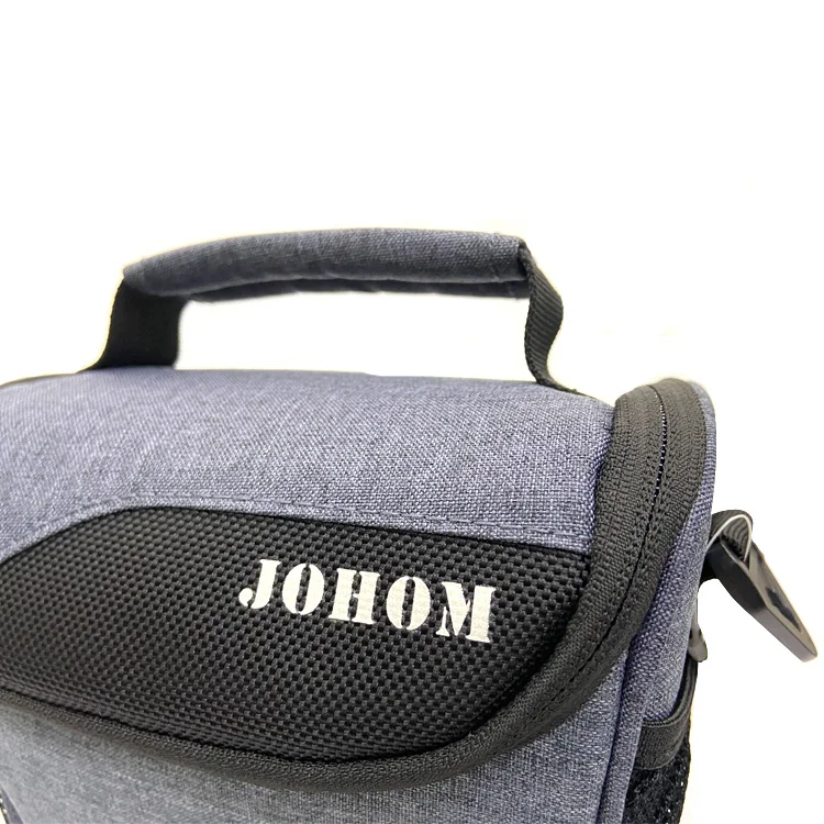 Original Black Polyester Leisurely sling crossbody travel outdoor video small camera shoulder bag