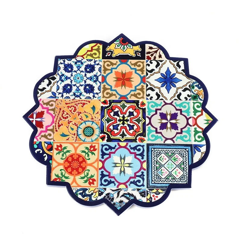 Hight Quality Absorbent Ceramic coaster Dropshipping HD Printing Custom mdf coasters for coffee cups Eco-friendly Drink Coaster