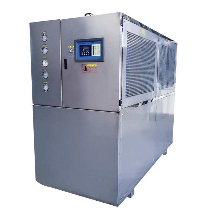 Hot Sale industrial chiller for farm mushroom blowing machine cooling block ice